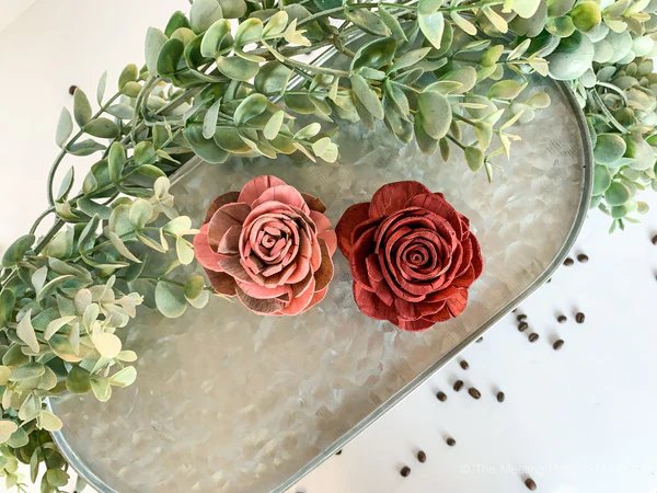Hand Painted Wooden Rose Collection - The Meeting Place on Market