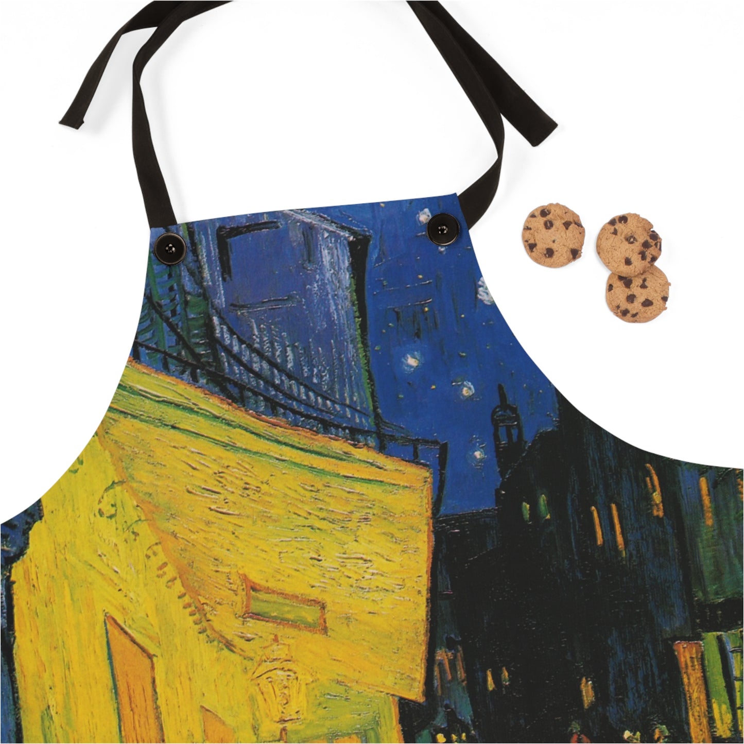 Van Gogh's Terrace at Night Apron