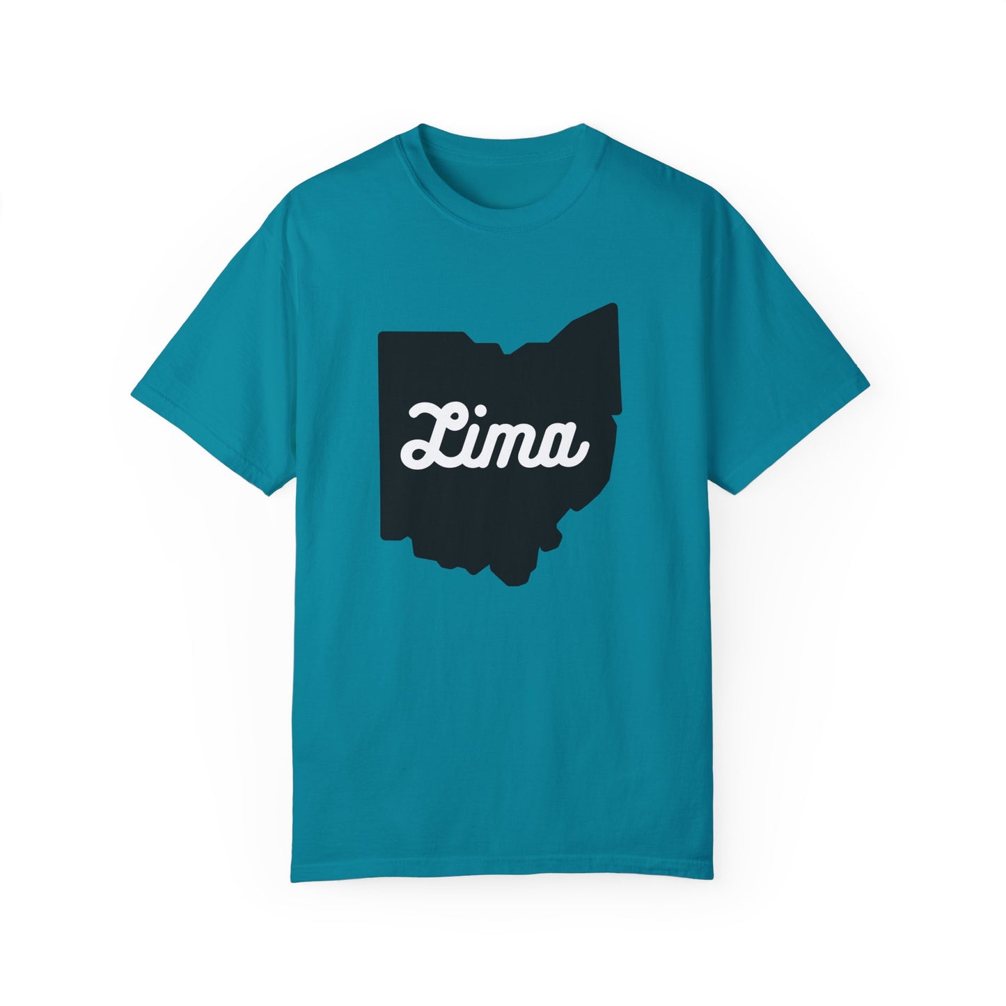 Lima, Ohio Turquoise T-Shirt