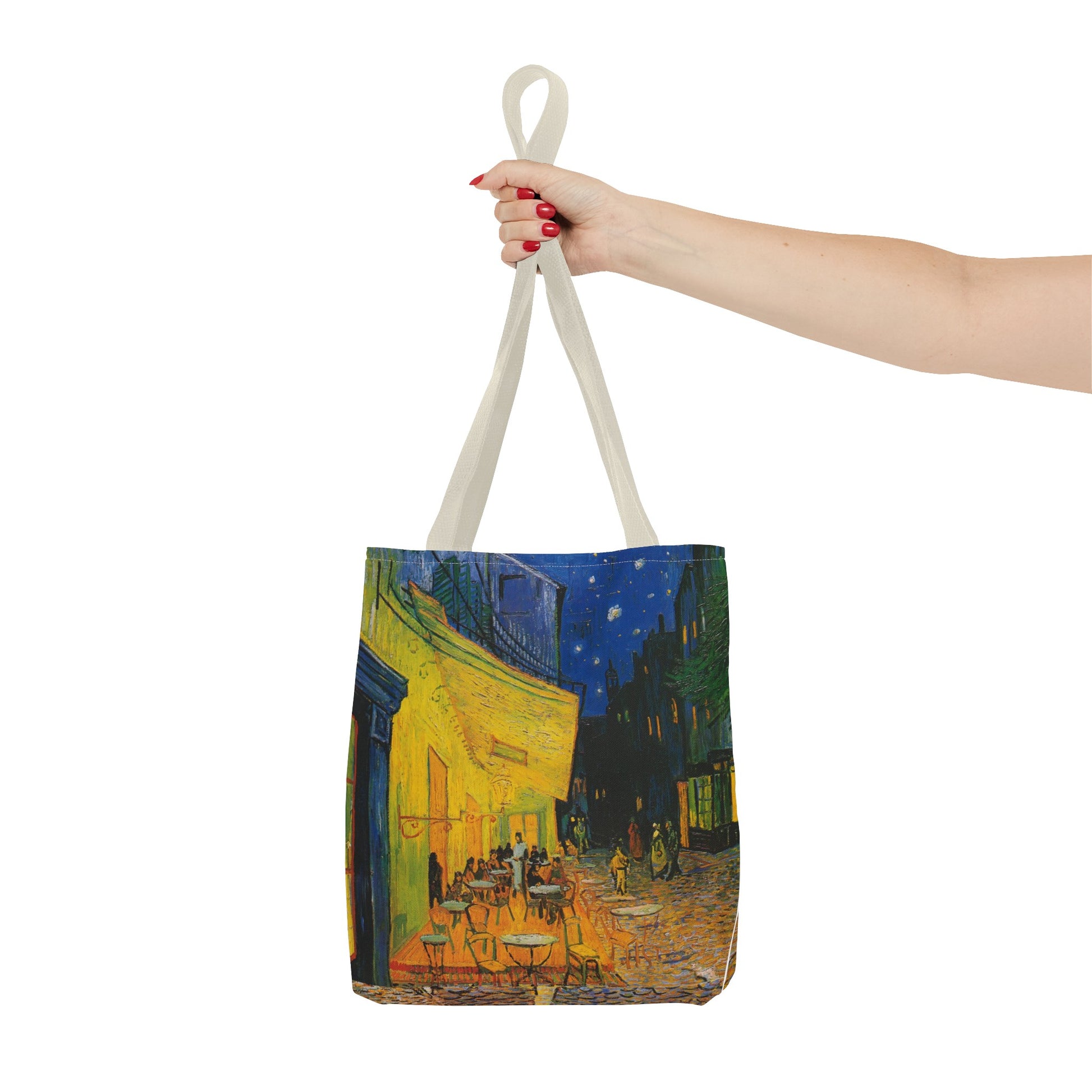 Van Gogh Terrace at Night Tote Bag