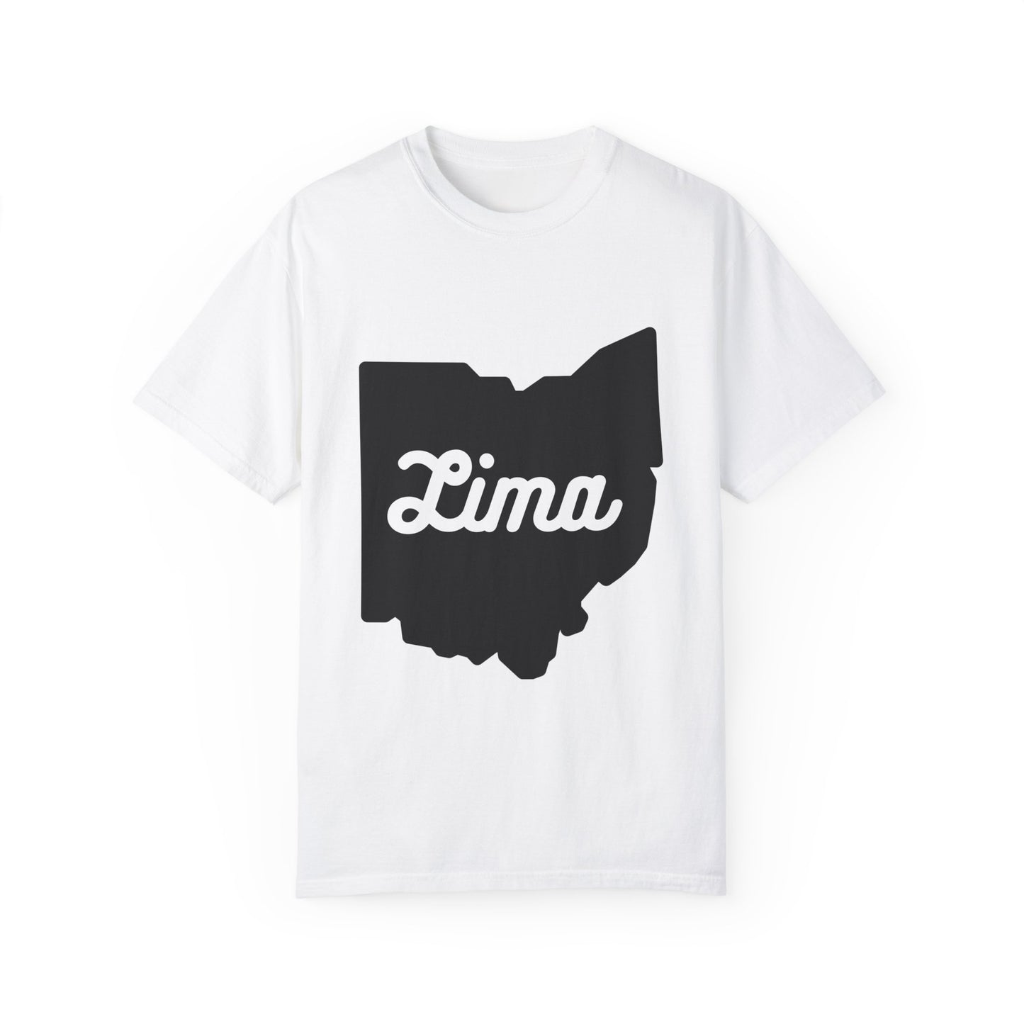 Lima, Ohio White T-shirt