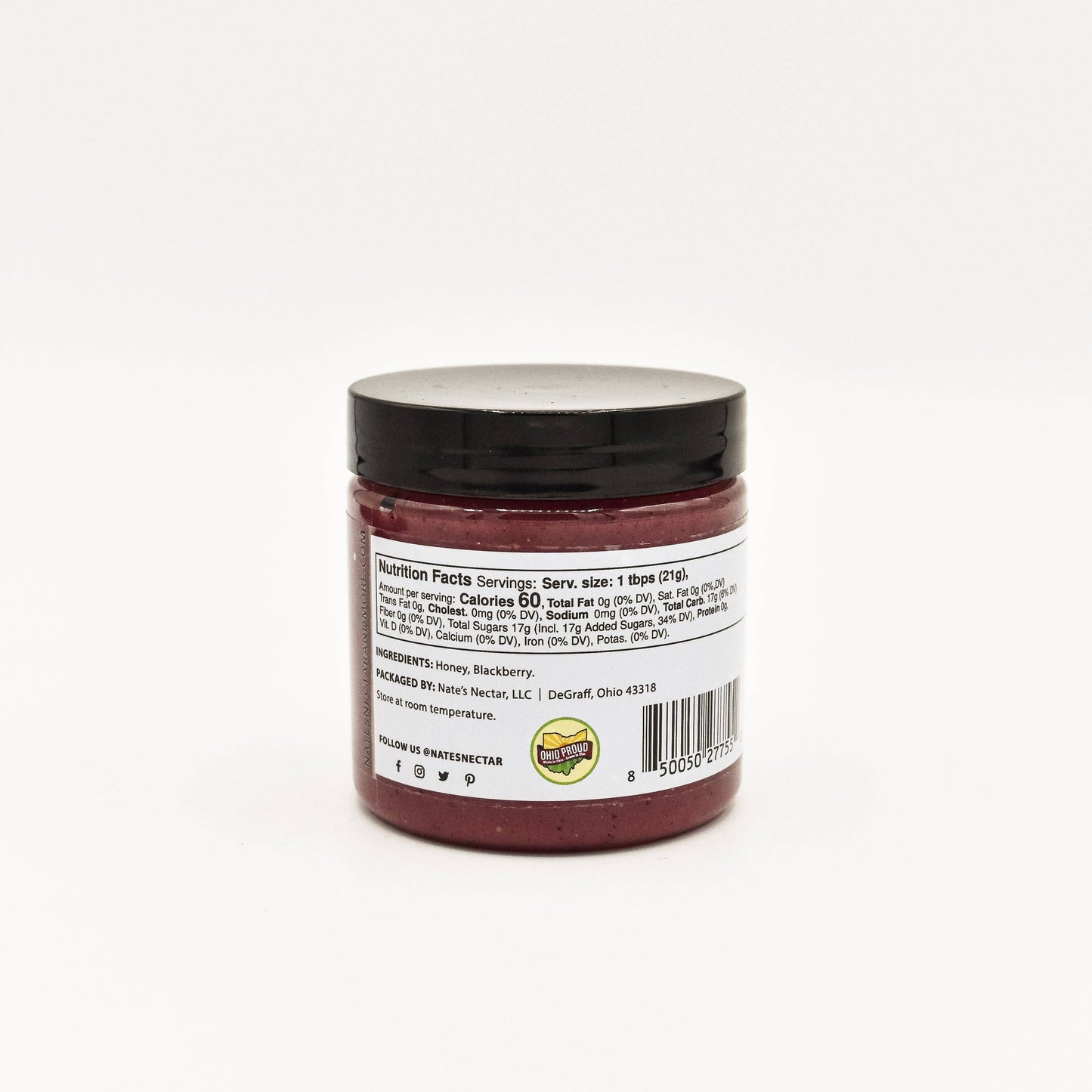 Blackberry Creamed Honey