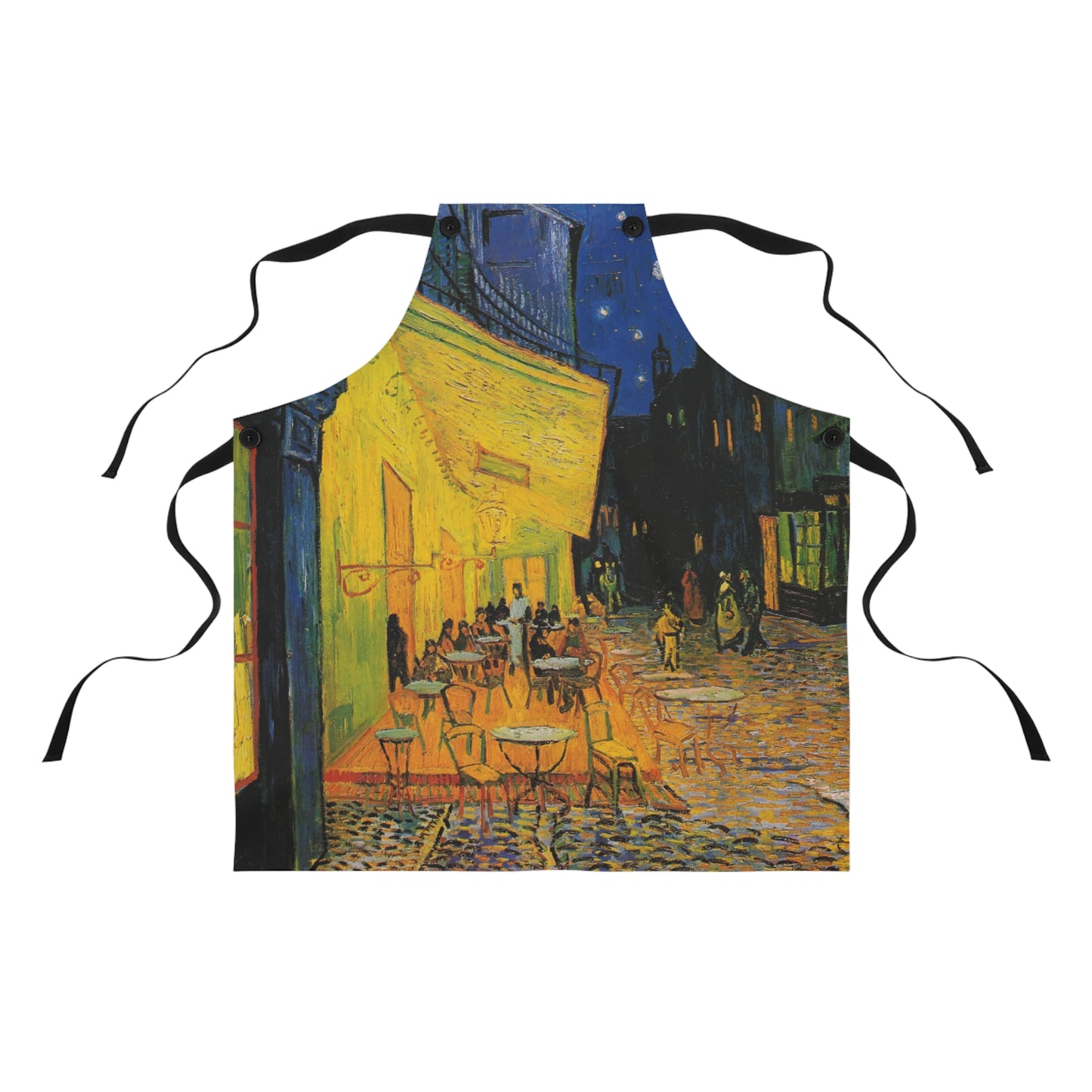 Van Gogh's Terrace at Night Apron