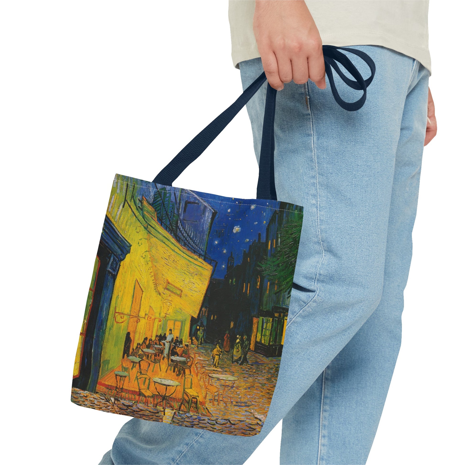 Van Gogh Terrace at Night Tote Bag