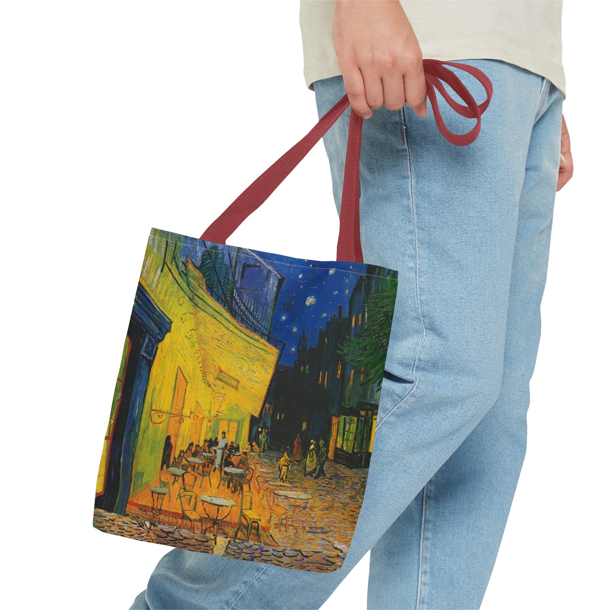 Van Gogh Terrace at Night Tote Bag