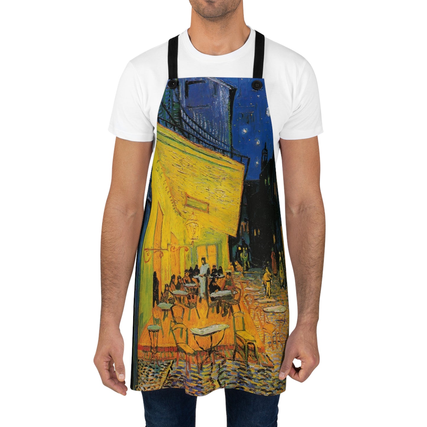 Van Gogh's Terrace at Night Apron