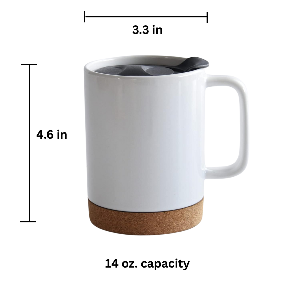 Build Connection with Coffee Gift Basket, Custom Printed Logo Mug