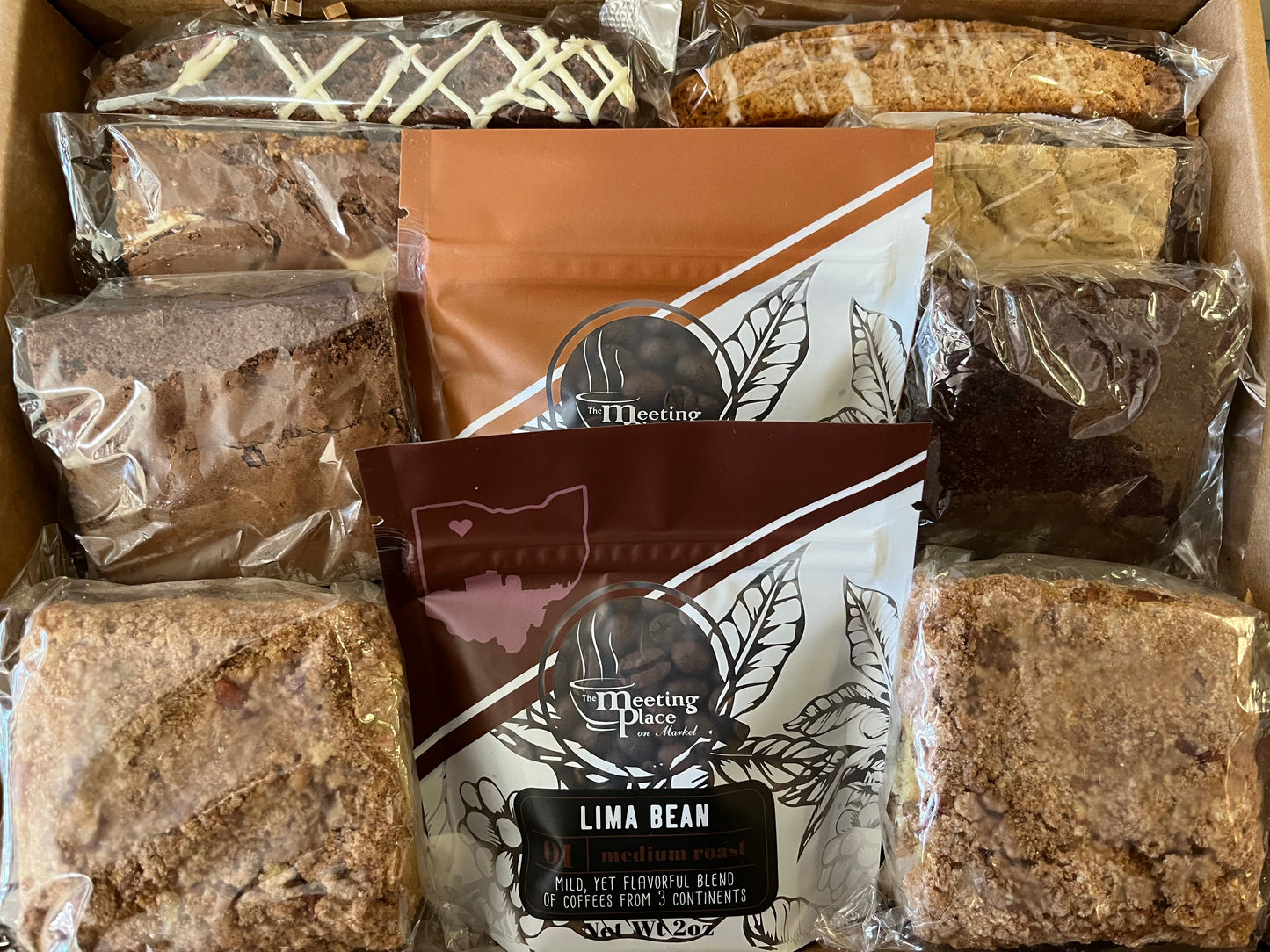 Mother's Day Breakfast Gift Basket with Flavored Coffee