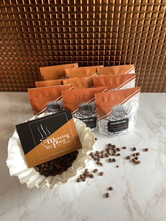 Highlander Grog Coffee Set of Nine | Gourmet Coffee for the Office or Group