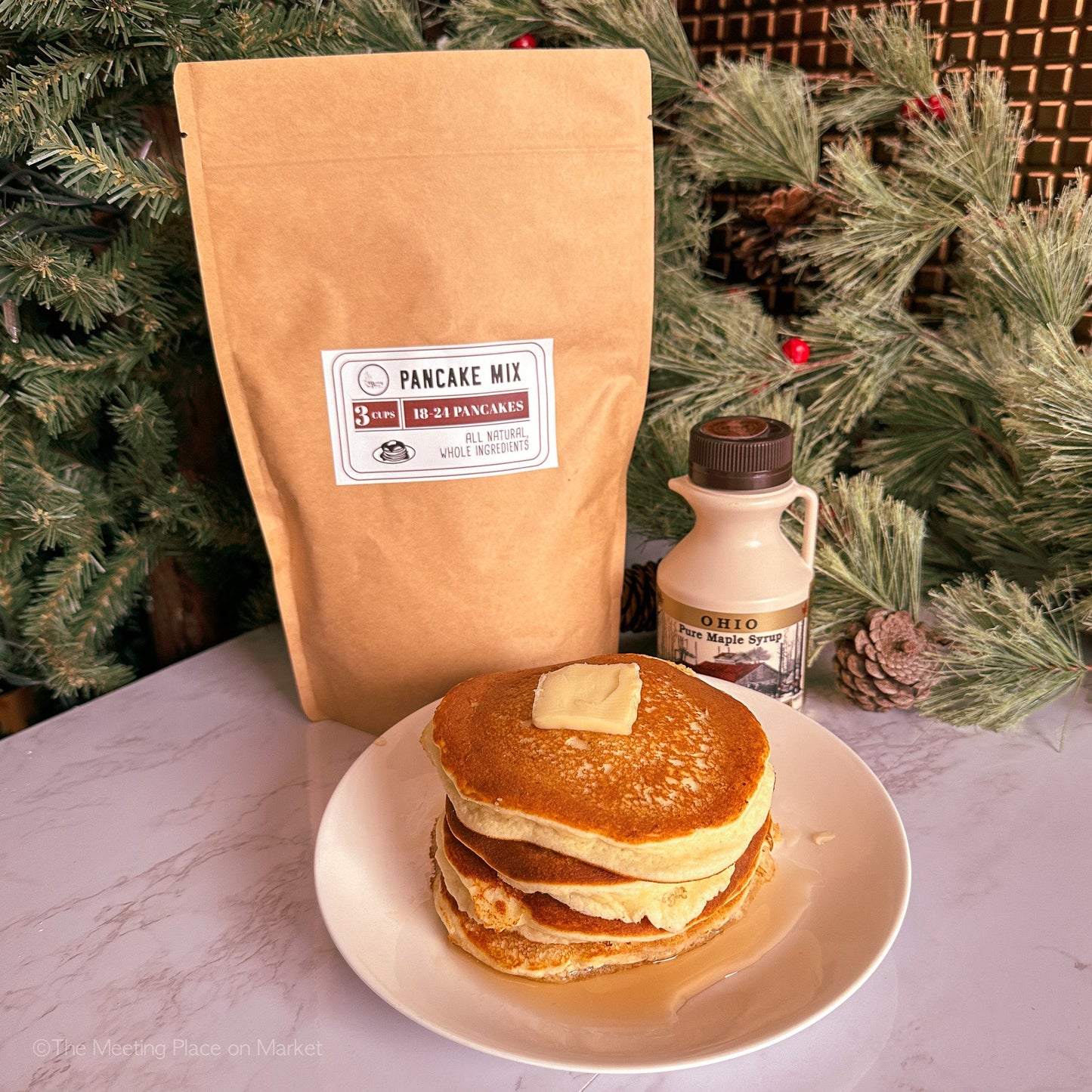 Christmas Breakfast with Santa Gift Box Christmas Gift Basket - The Meeting Place on Market