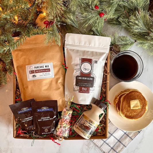 Christmas Breakfast with Santa Gift Box Christmas Gift Basket - The Meeting Place on Market