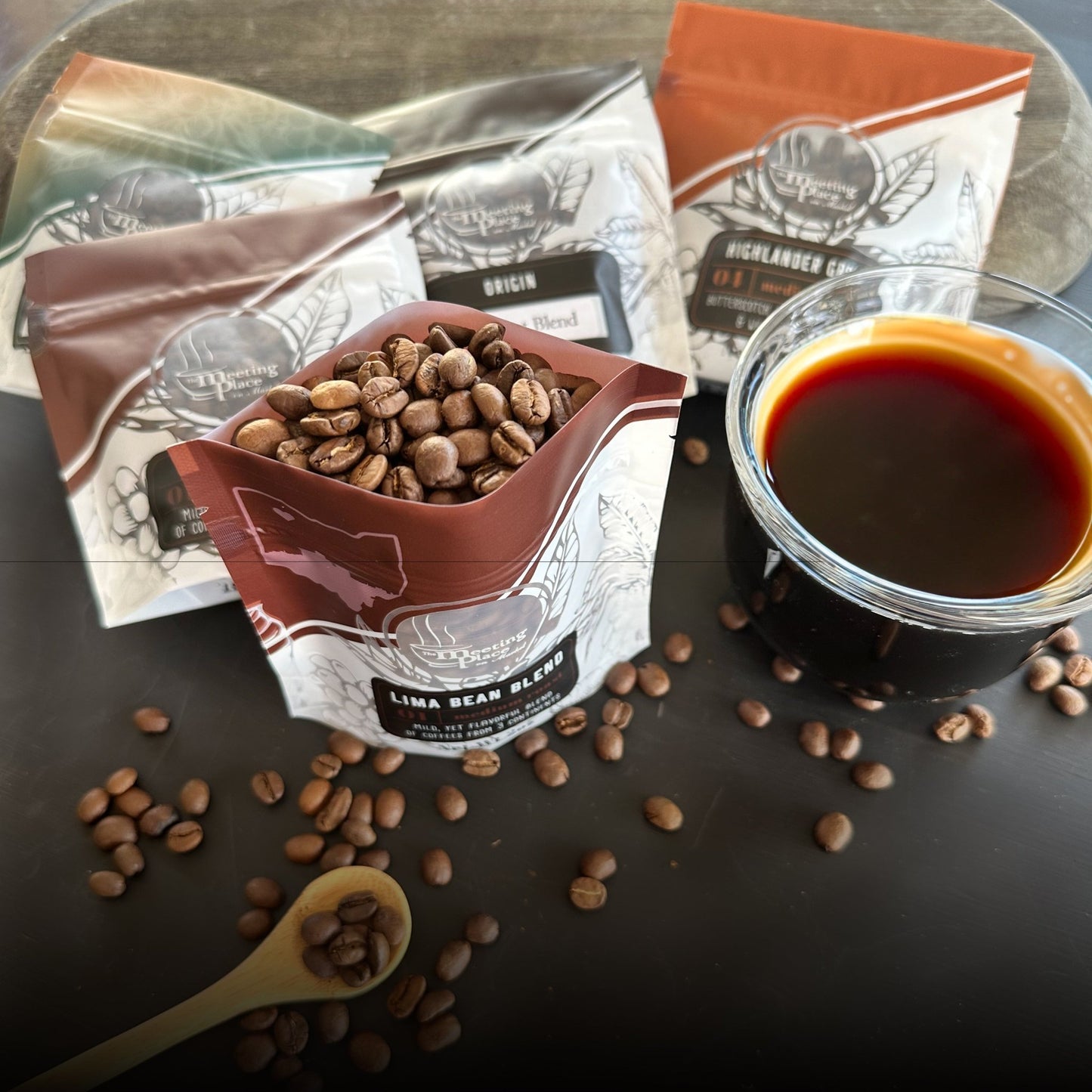 Coffee Lover Set of 6 Gourmet Coffees Sampler Gifts - The Meeting Place on Market