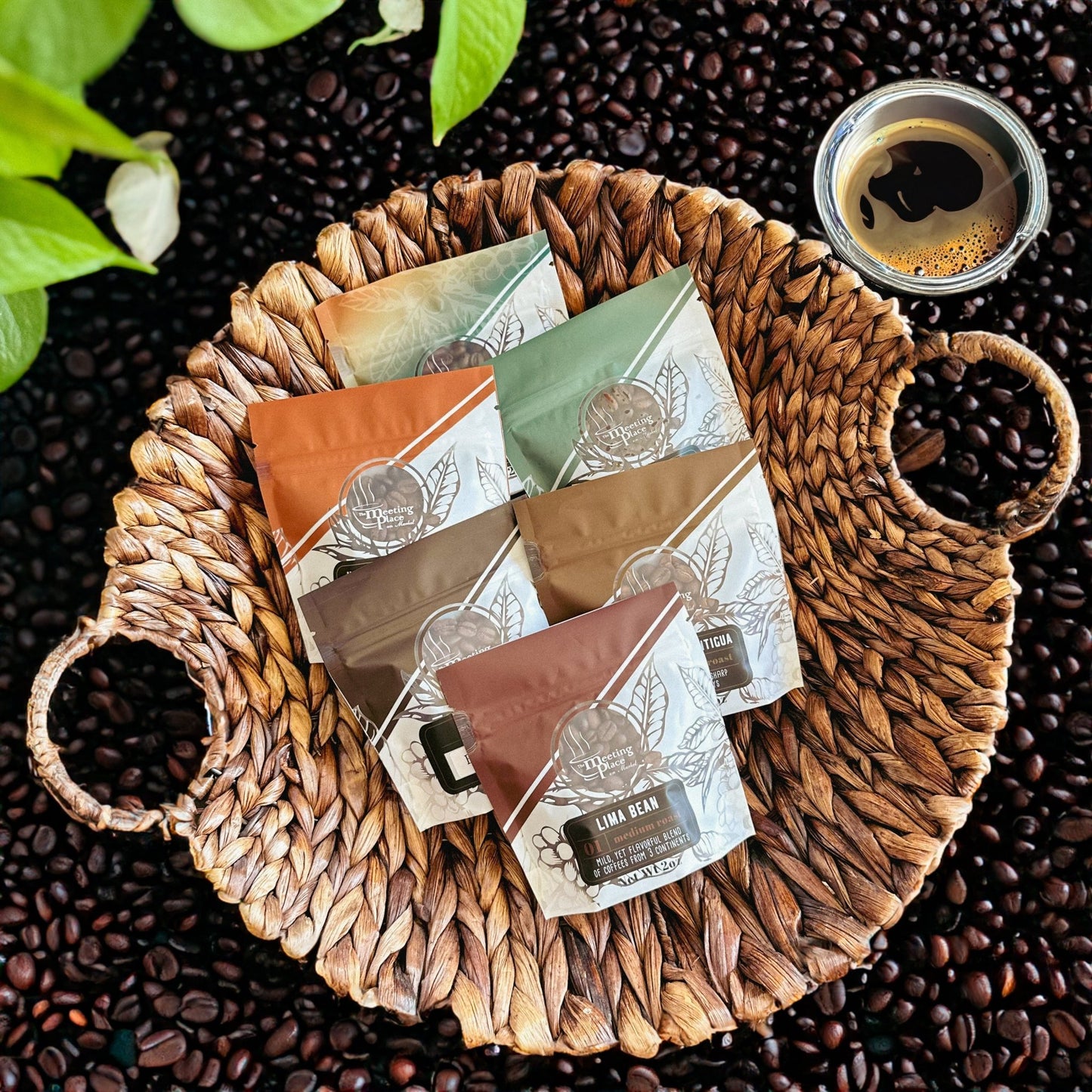 Coffee Lover Set of 6 Gourmet Coffees Sampler Gifts - The Meeting Place on Market