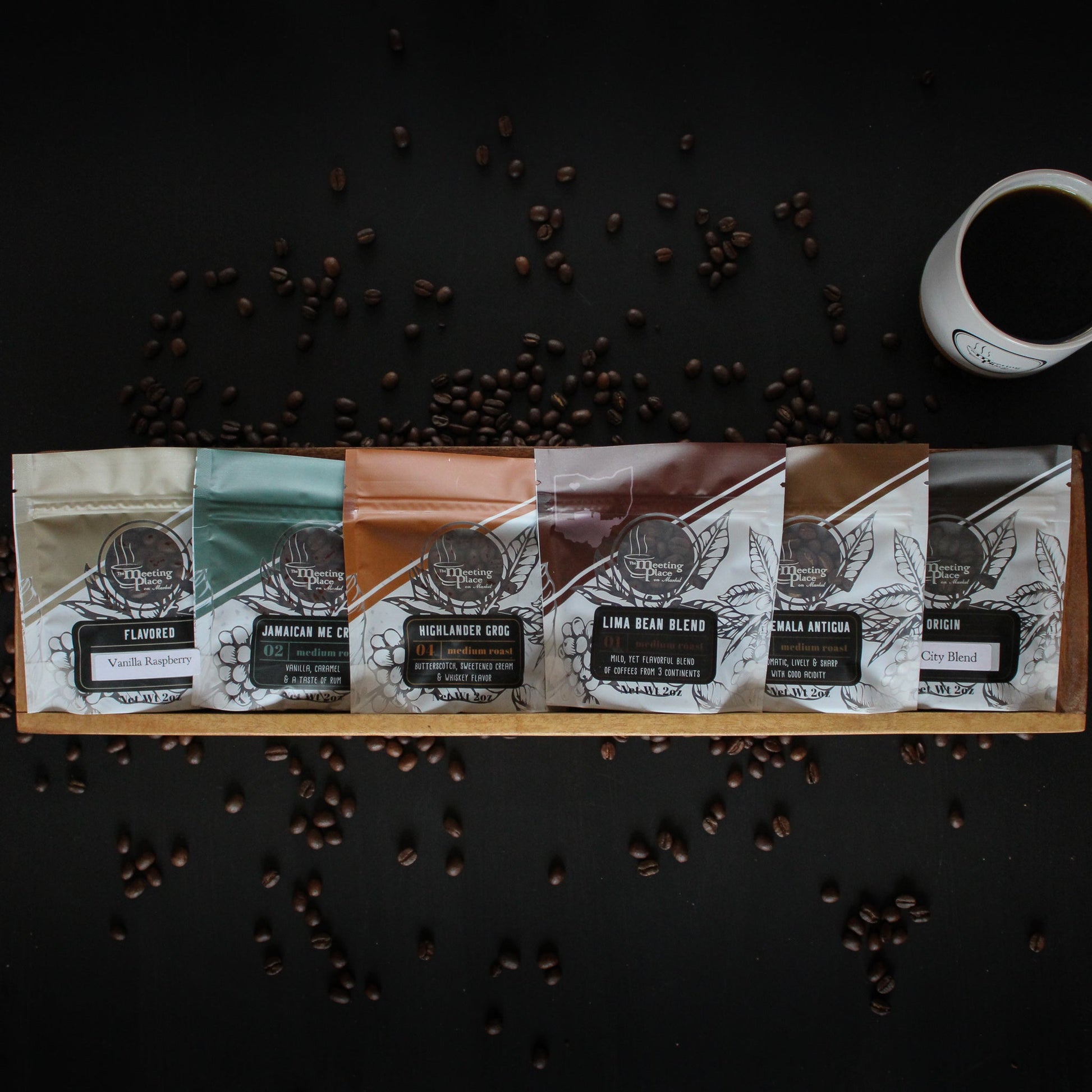 Decaf Coffee Sampler Variety Gift Box Mother's Day Gift Basket - The Meeting Place on Market