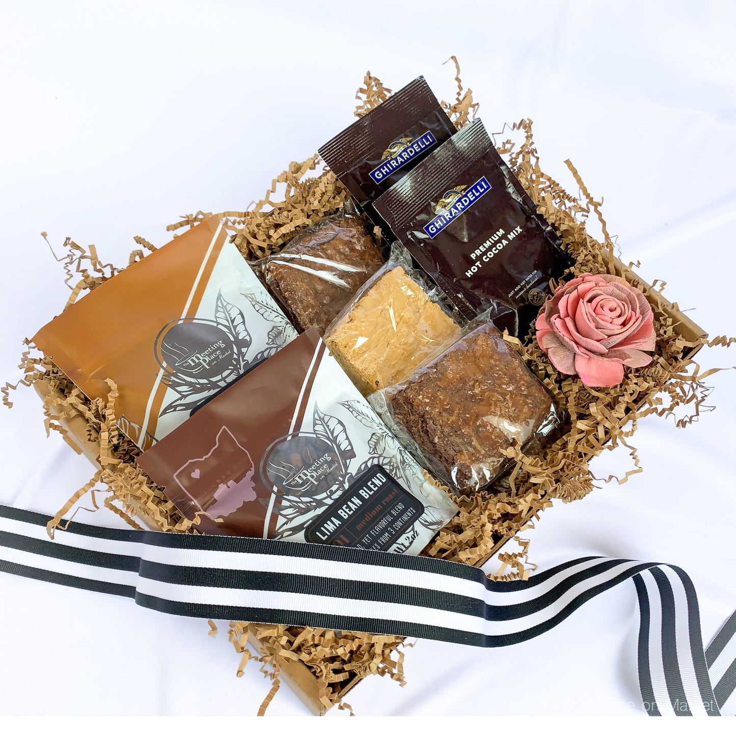 Espresso Your Love Coffee Gift Box Valentine's Day Gift Basket - The Meeting Place on Market