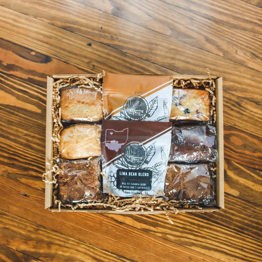 Father's Day Junior Breakfast Gift Basket with Dark Roast Coffee Father's Day Gift Basket - The Meeting Place on Market