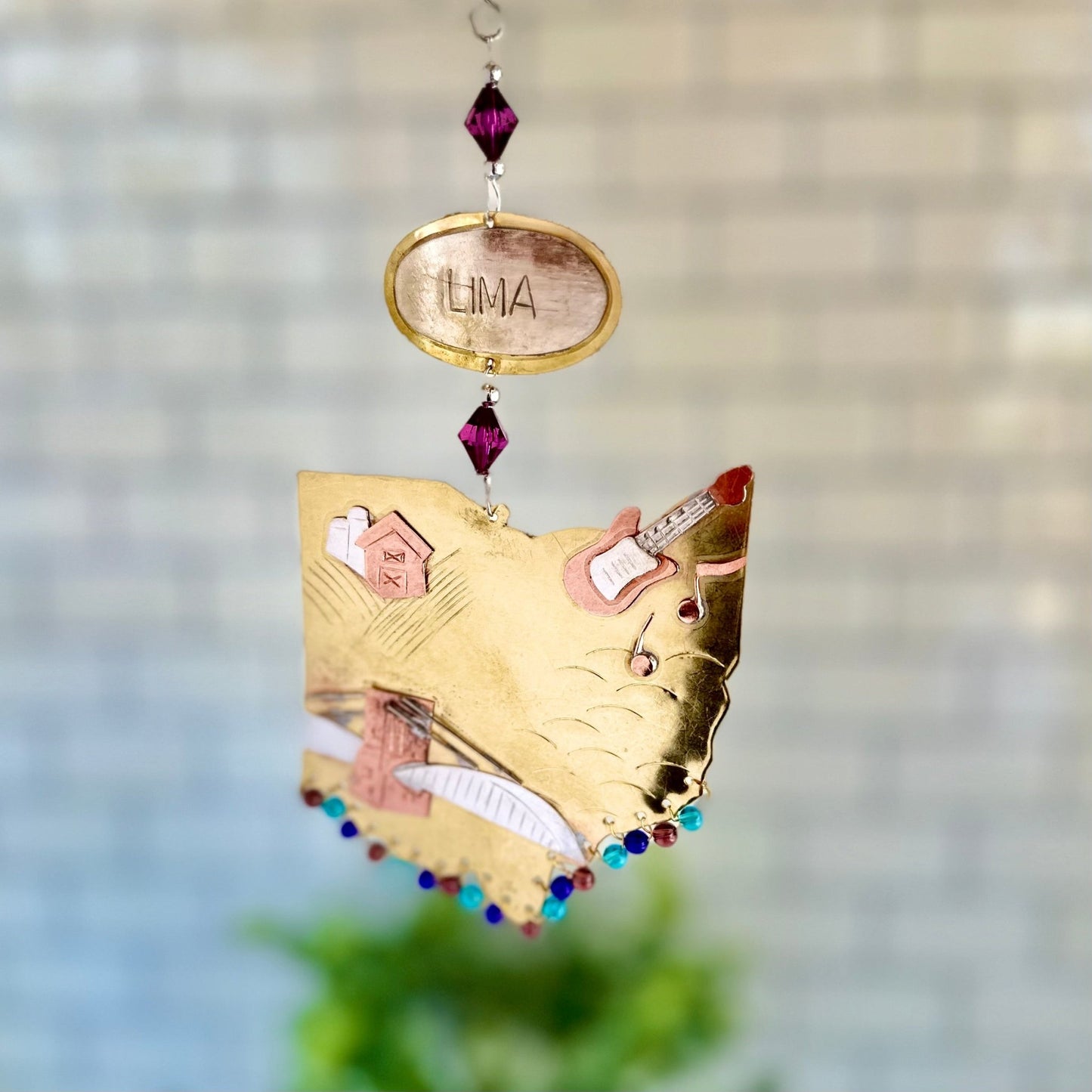 Handmade Lima, Ohio Ornament - The Meeting Place on Market