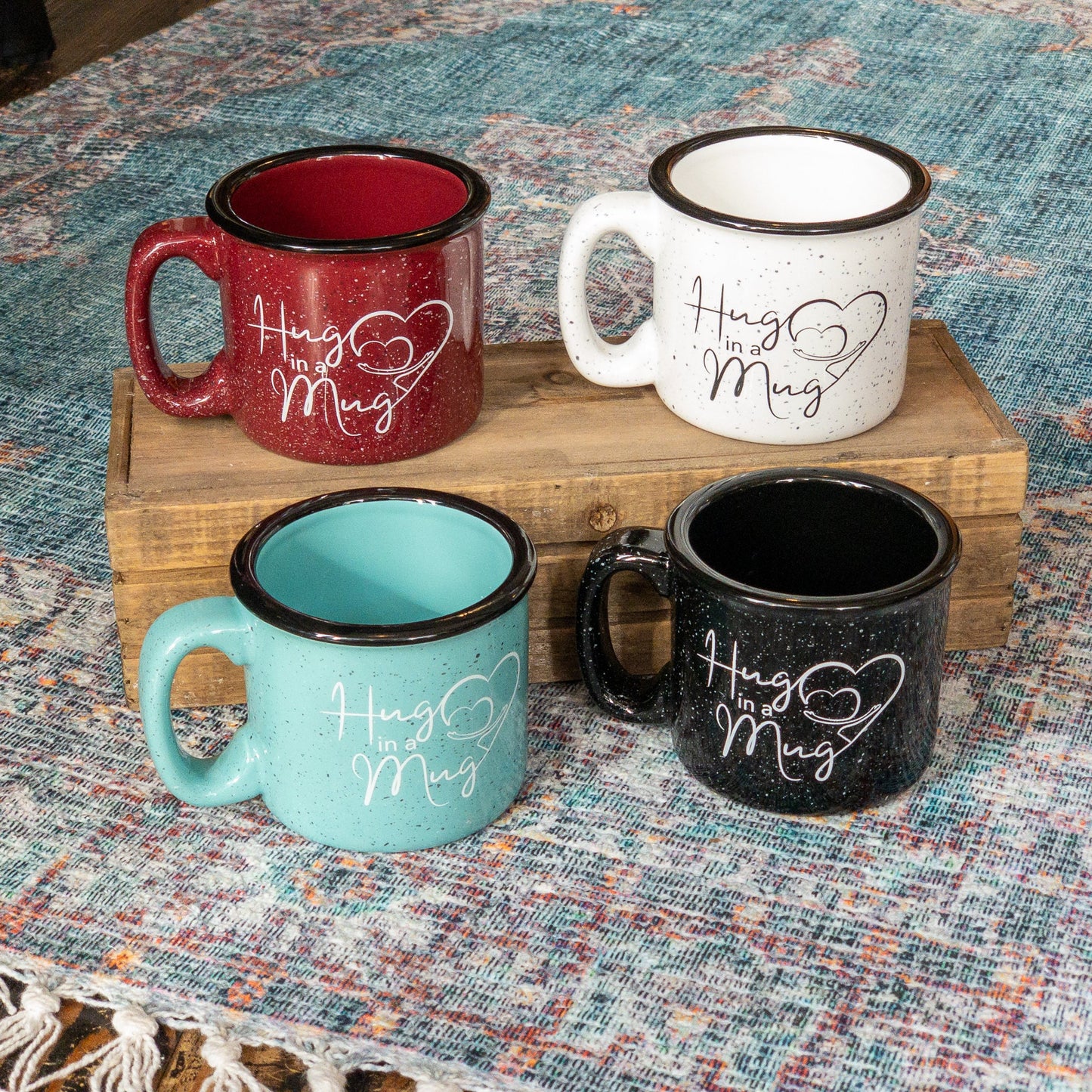 Hug in a Mug Ceramic Coffee Mug Encouragement - The Meeting Place on Market