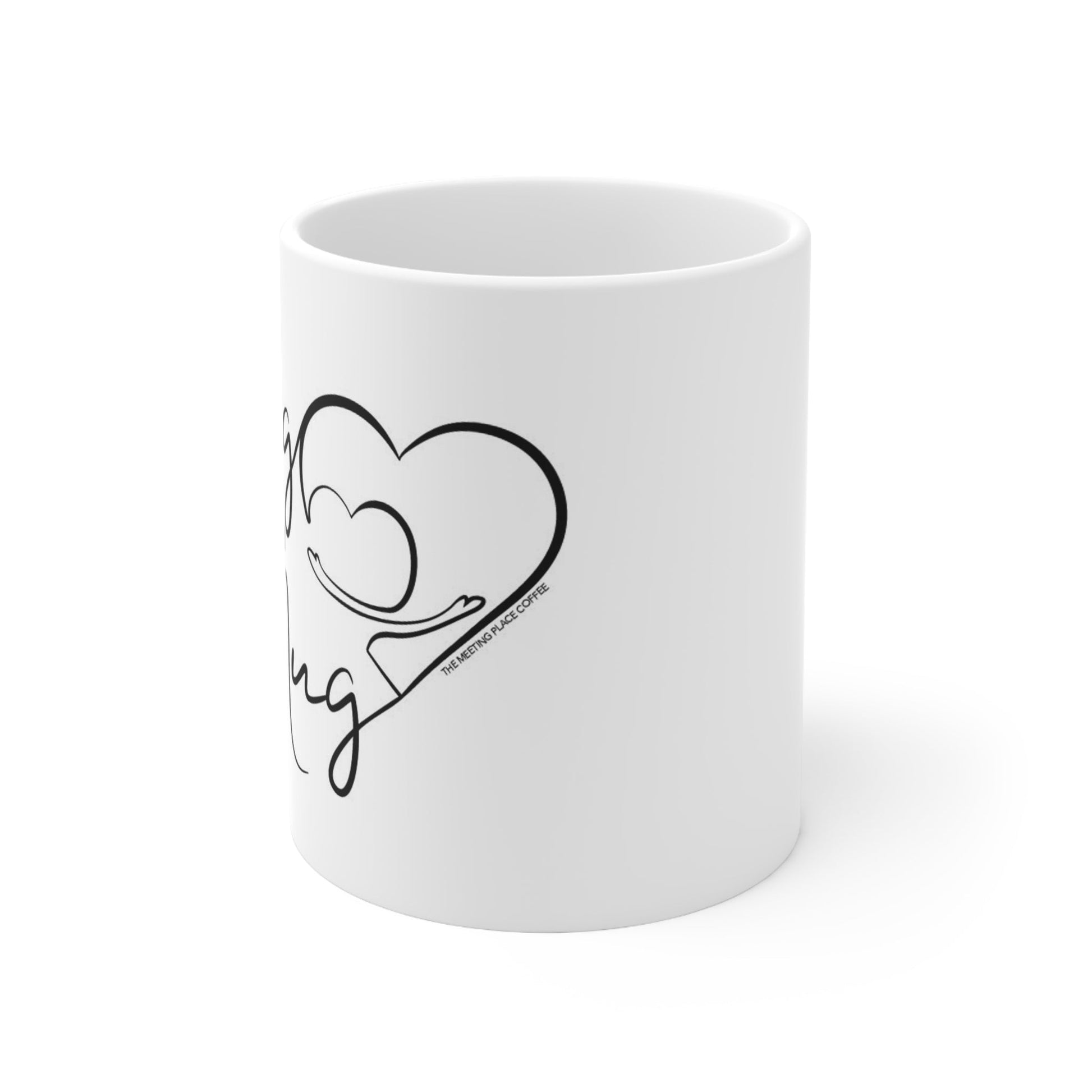 Hug in a Mug - Ceramic Mug 11oz Mug - The Meeting Place on Market