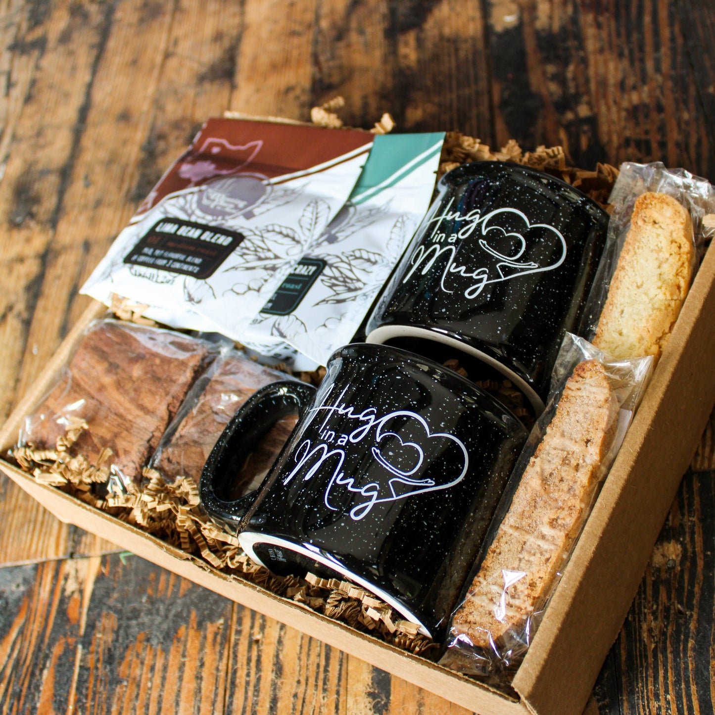 Hug in a Mug Gift Box for Two Congratulations - The Meeting Place on Market