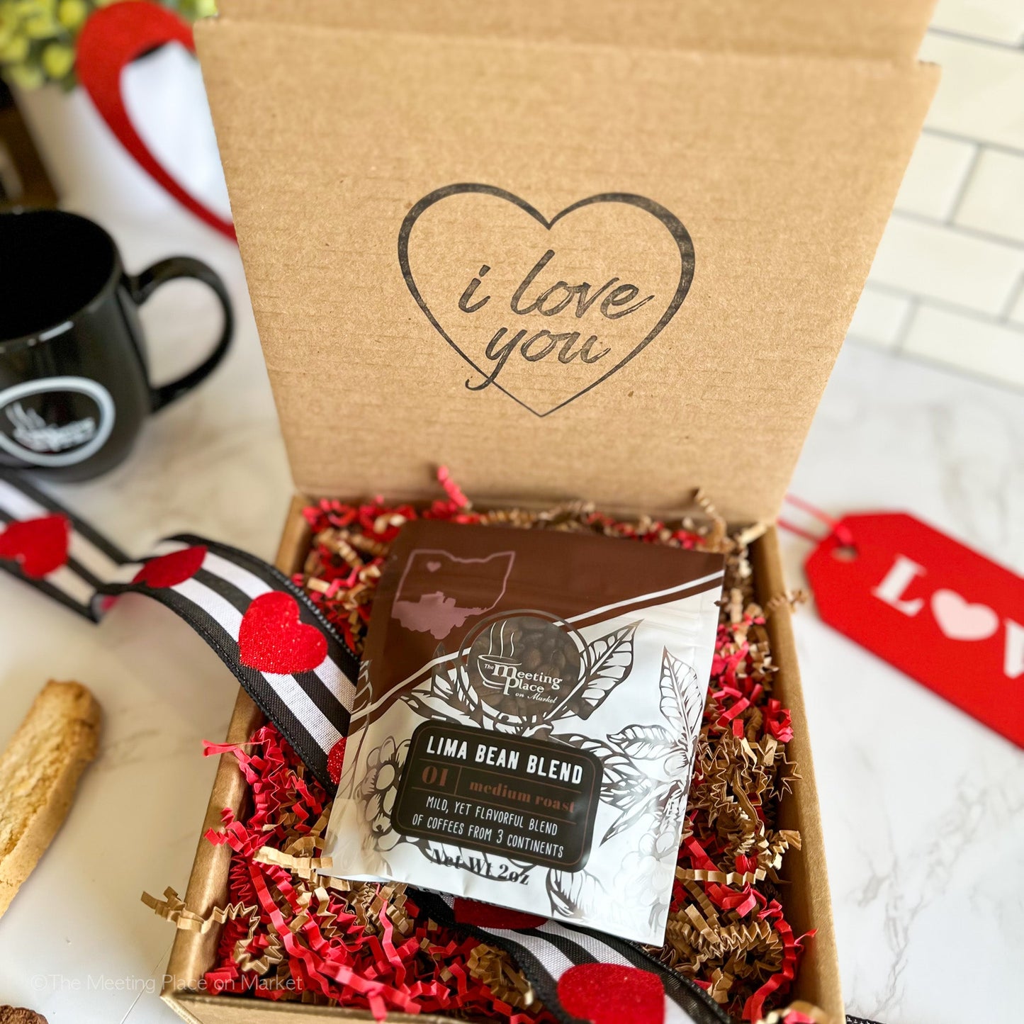 I Love You Coffee Gift - Say It With Coffee CoffeeMail Gift Box - The Meeting Place on Market