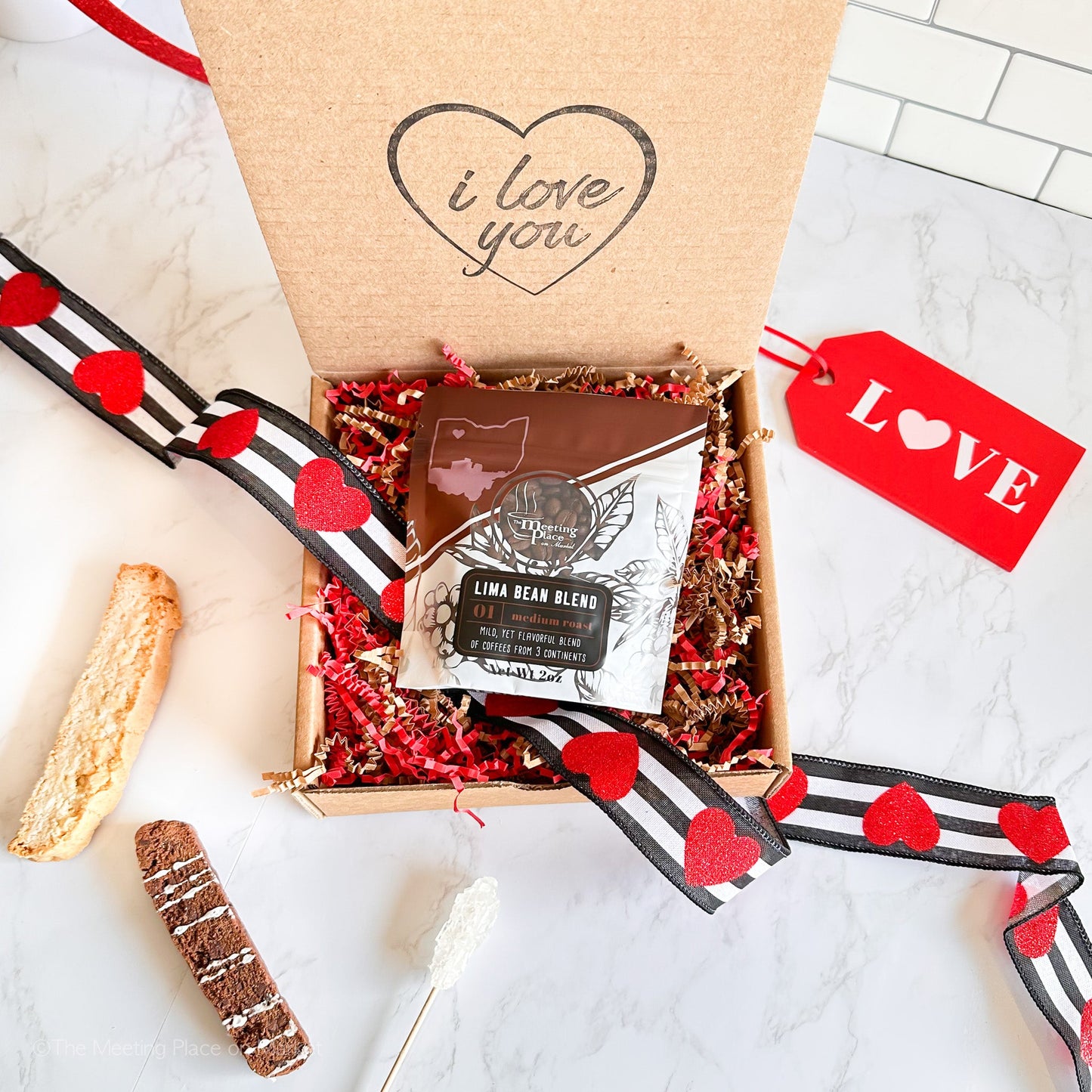 I Love You Coffee Gift - Say It With Coffee CoffeeMail Gift Box - The Meeting Place on Market