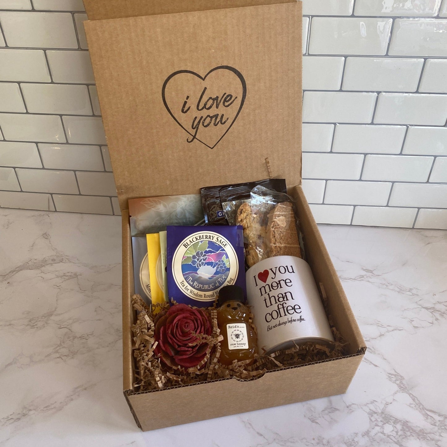 Love You More Than Coffee, But Not Always Before Coffee Gift Box Love and Family Gift Basket - The Meeting Place on Market