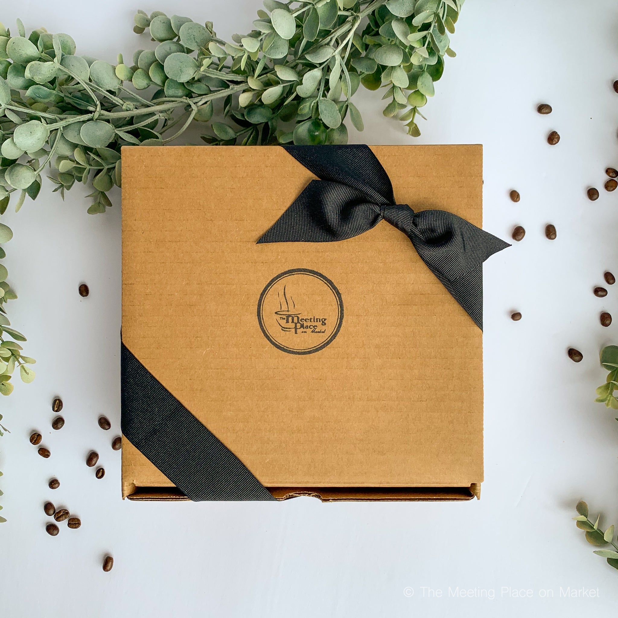 Mystery Gift Box, Choice of Gourmet Coffee or Tea, Surprise Gift Value of $45+ Sampler Gifts - The Meeting Place on Market