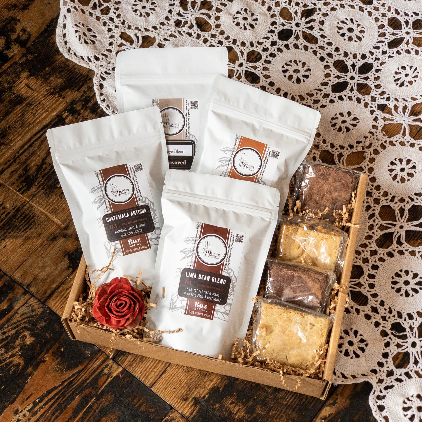 Premium Coffee Lovers Valentine's Gift Valentine's Day Gift Basket - The Meeting Place on Market