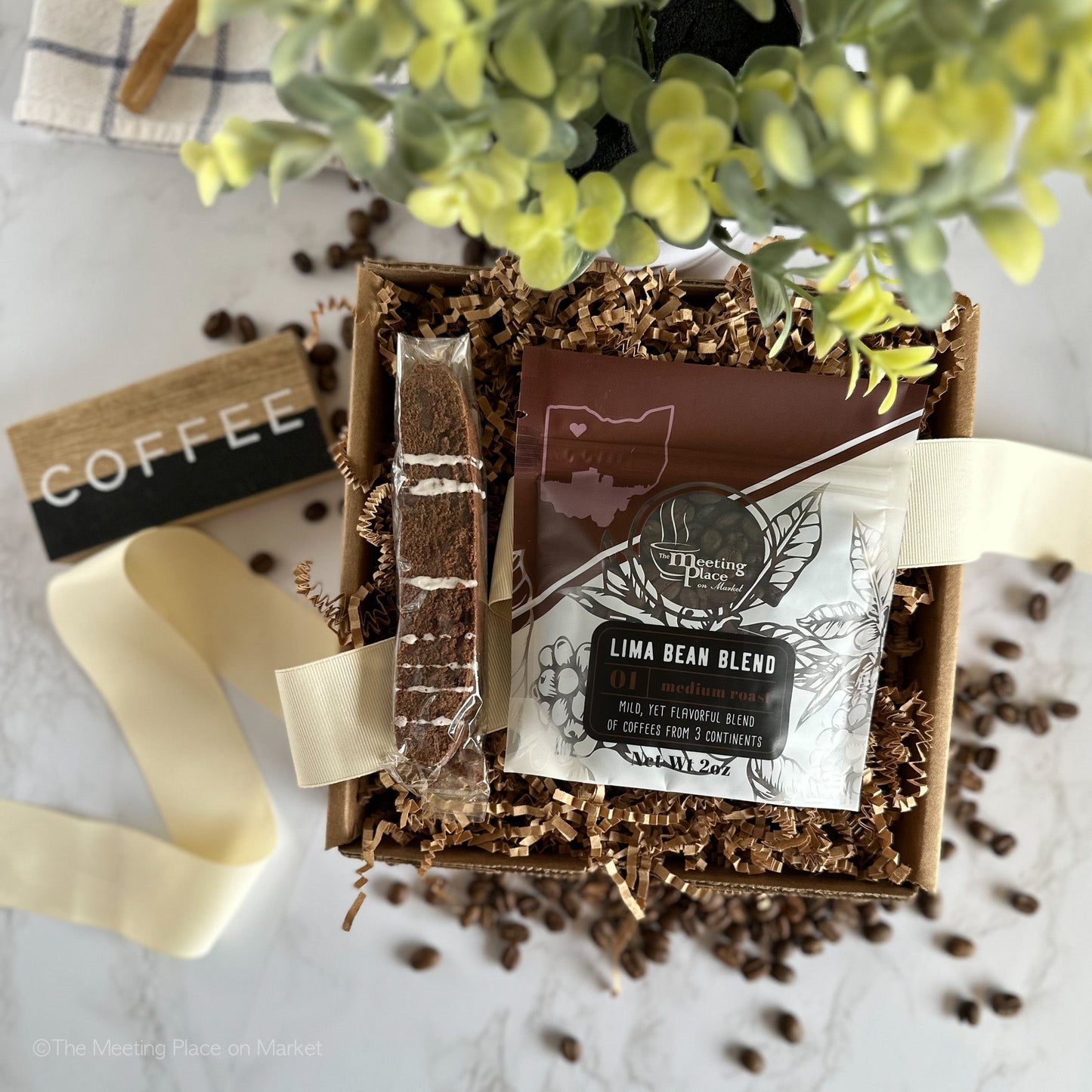 Thinking of You Gift Coffee Gift - Say It With Coffee CoffeeMail Gift Box - The Meeting Place on Market