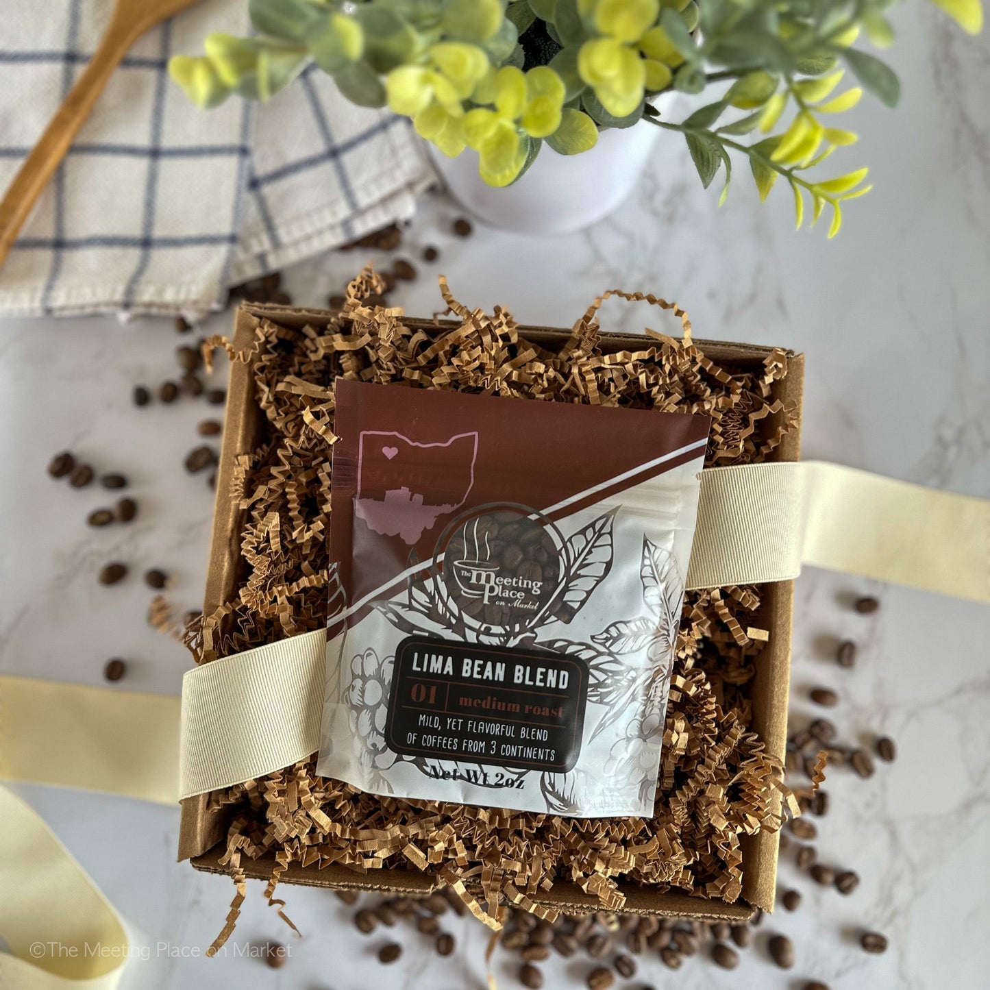 Thinking of You Gift Coffee Gift - Say It With Coffee CoffeeMail Gift Box - The Meeting Place on Market