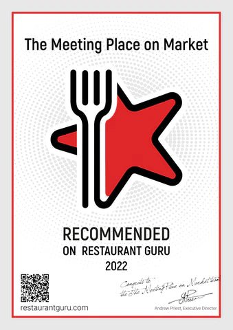 Our Coffee Shop is Recommended on Restaurant Guru - The Meeting Place on Market