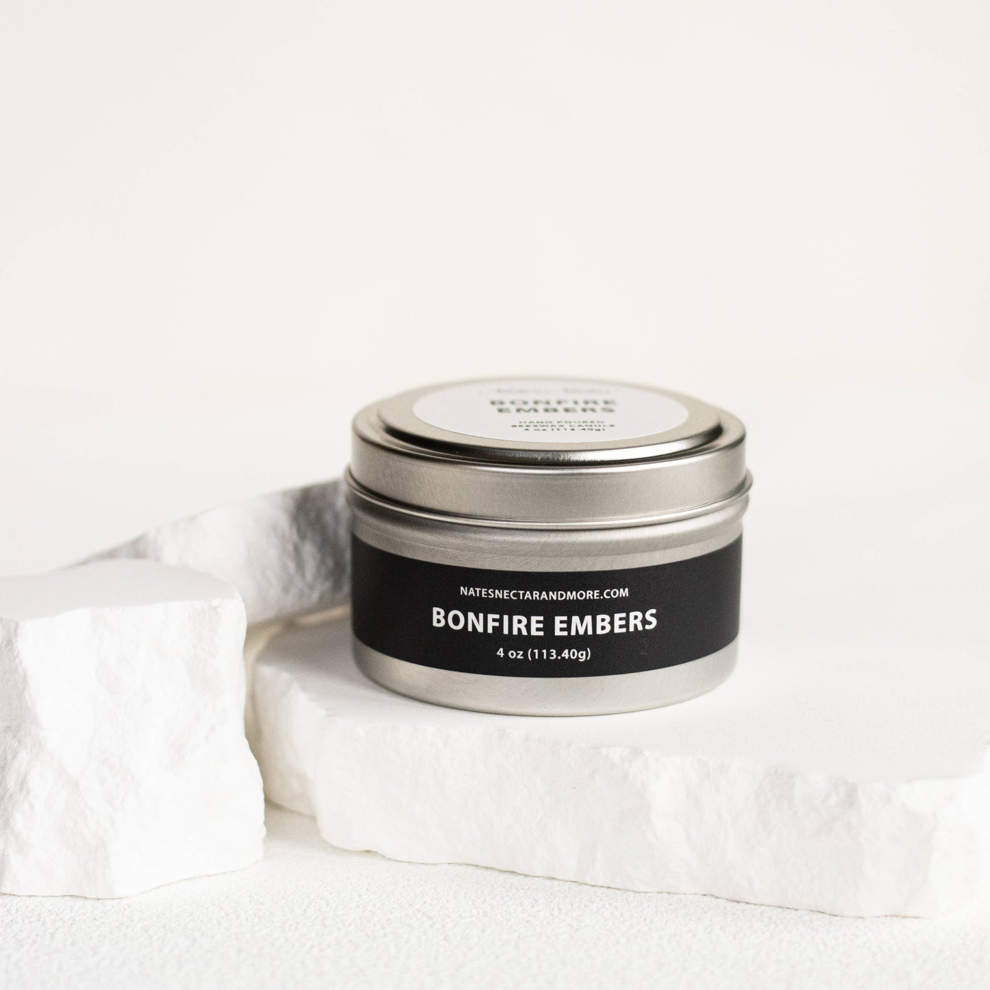 Bonfire Embers Beeswax Candle