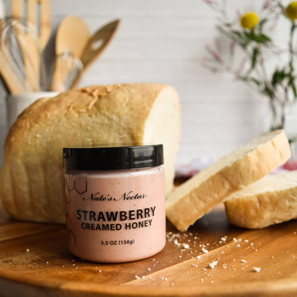 Berry Creamed Honey - Choose from Blackberry, Blueberry, Strawberry, or Raspberry