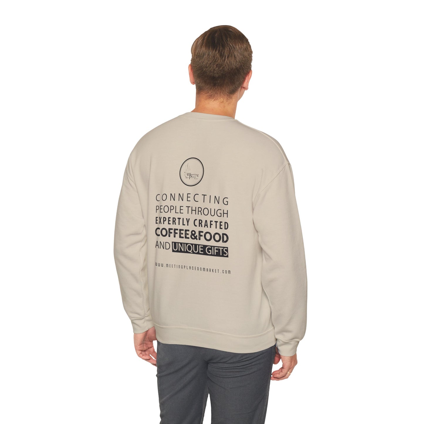 Local Caffeine Dealer Unisex Heavy Blend™ Crewneck Sweatshirt