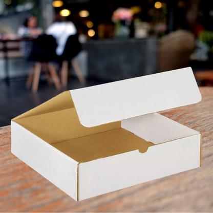White Gift Box | LARGE | Branded With Your Logo