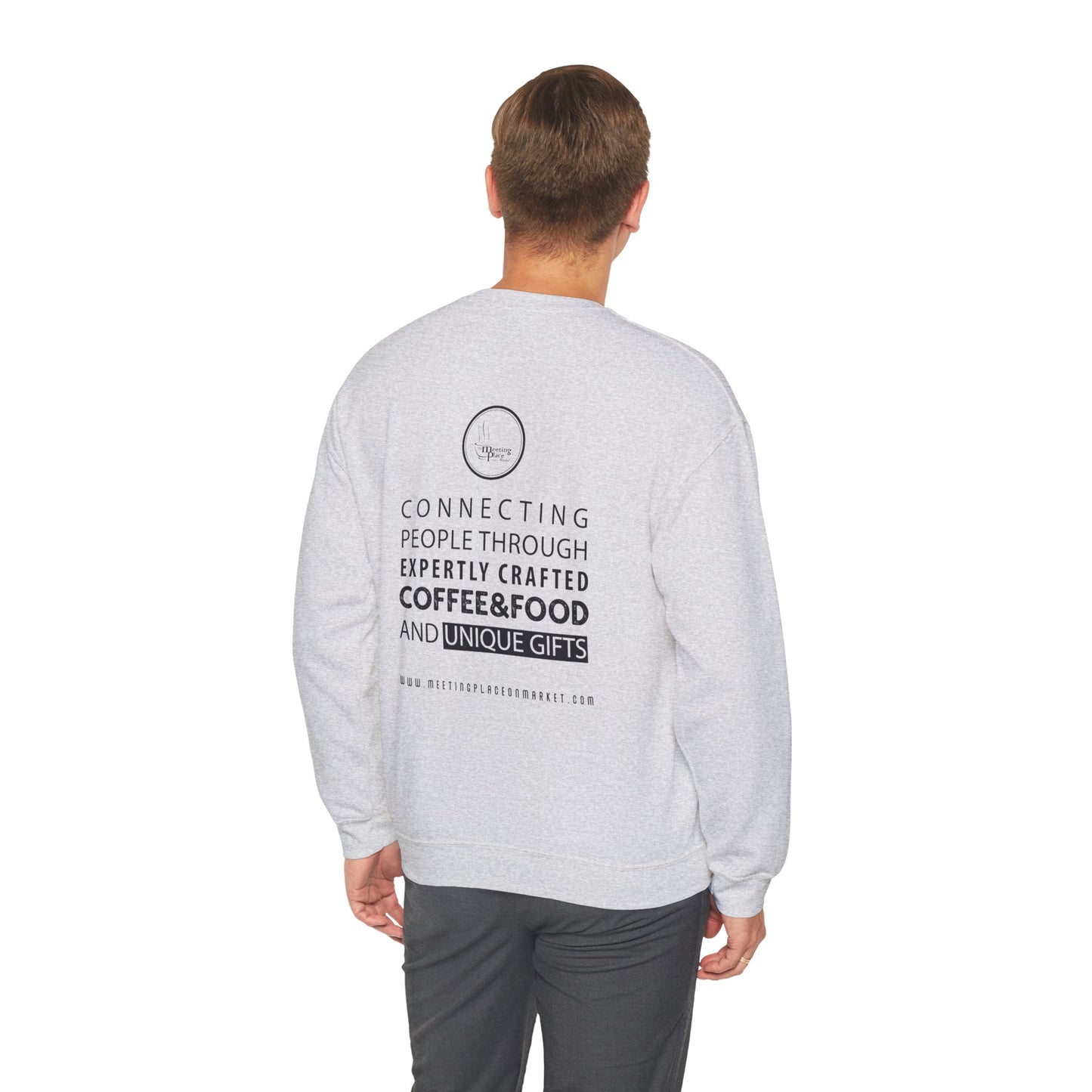 Local Caffeine Dealer Unisex Heavy Blend™ Crewneck Sweatshirt