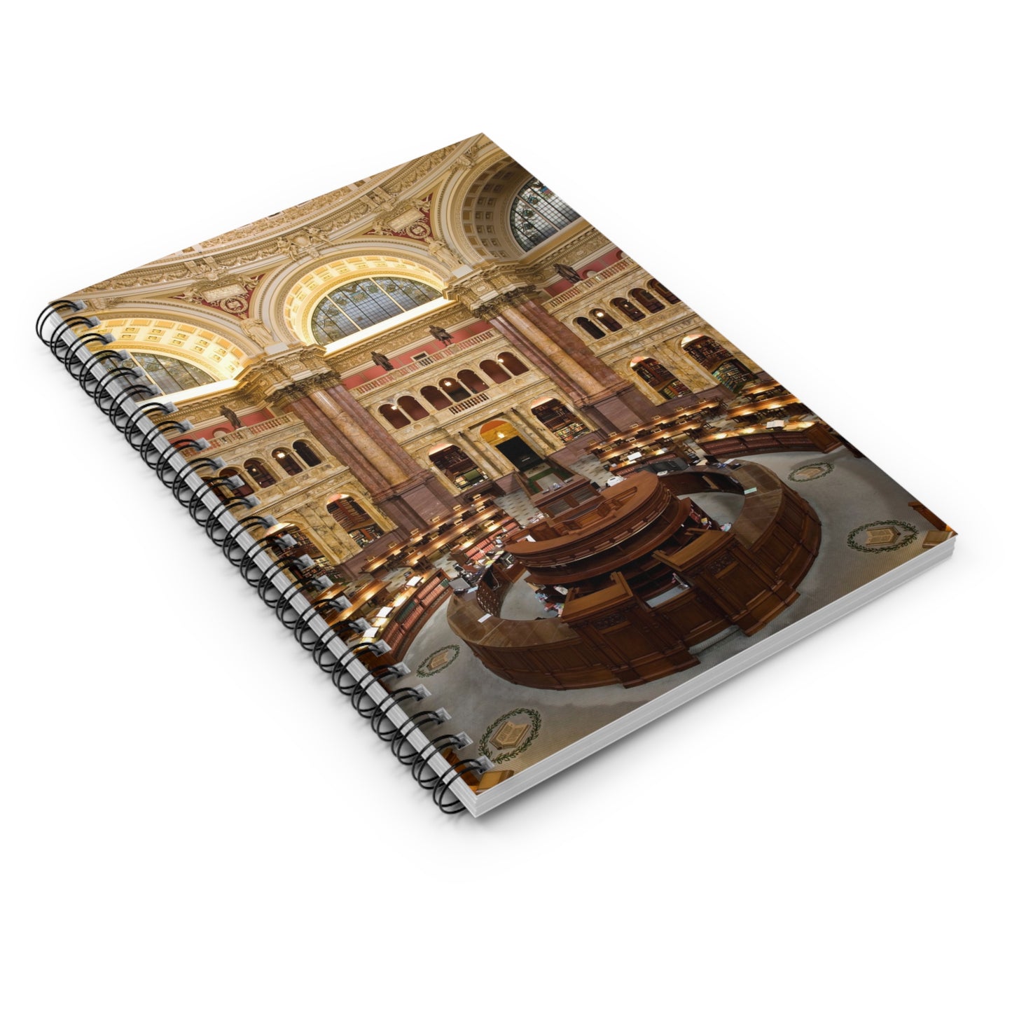 Library of Congress Reading Room Spiral Notebook