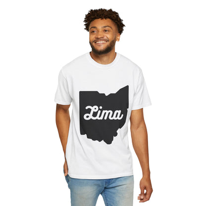 Lima, Ohio White T-shirt