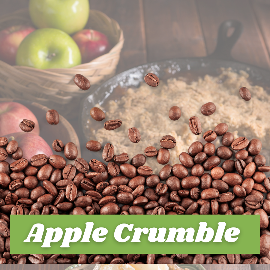 Apple Crumble Flavored Coffee Beans / Ground Coffee