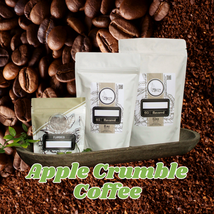 Apple Crumble Flavored Coffee Beans / Ground Coffee