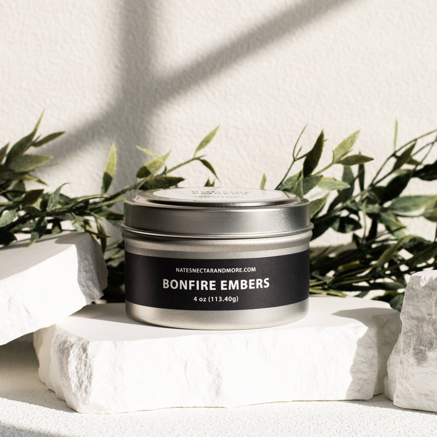 Bonfire Embers Beeswax Candle
