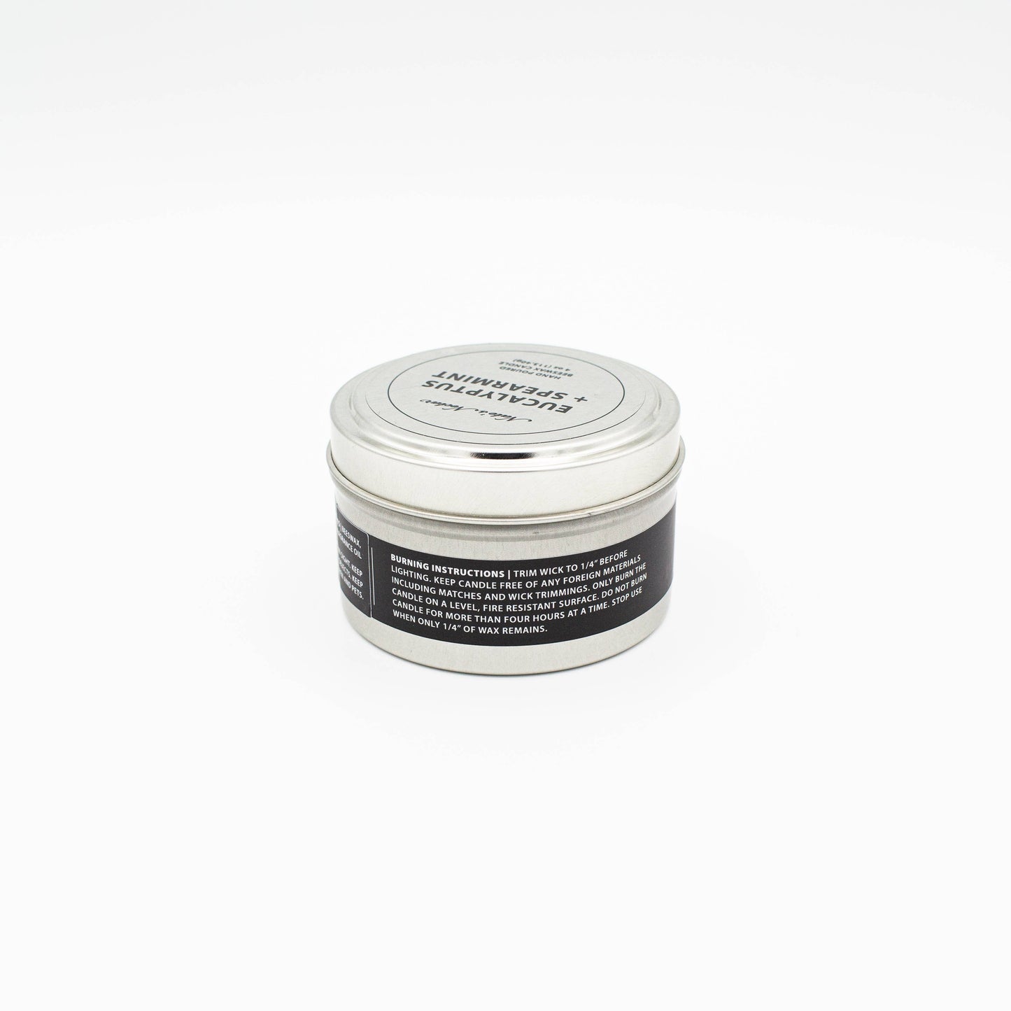 Eucalyptus & Spearmint Beeswax Candle Tin