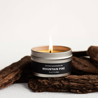 Mountain Pine Beeswax Candle