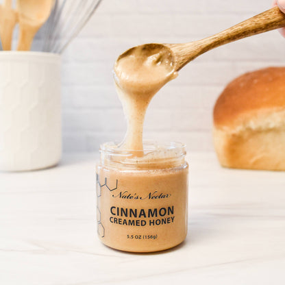 Cinnamon Creamed Honey