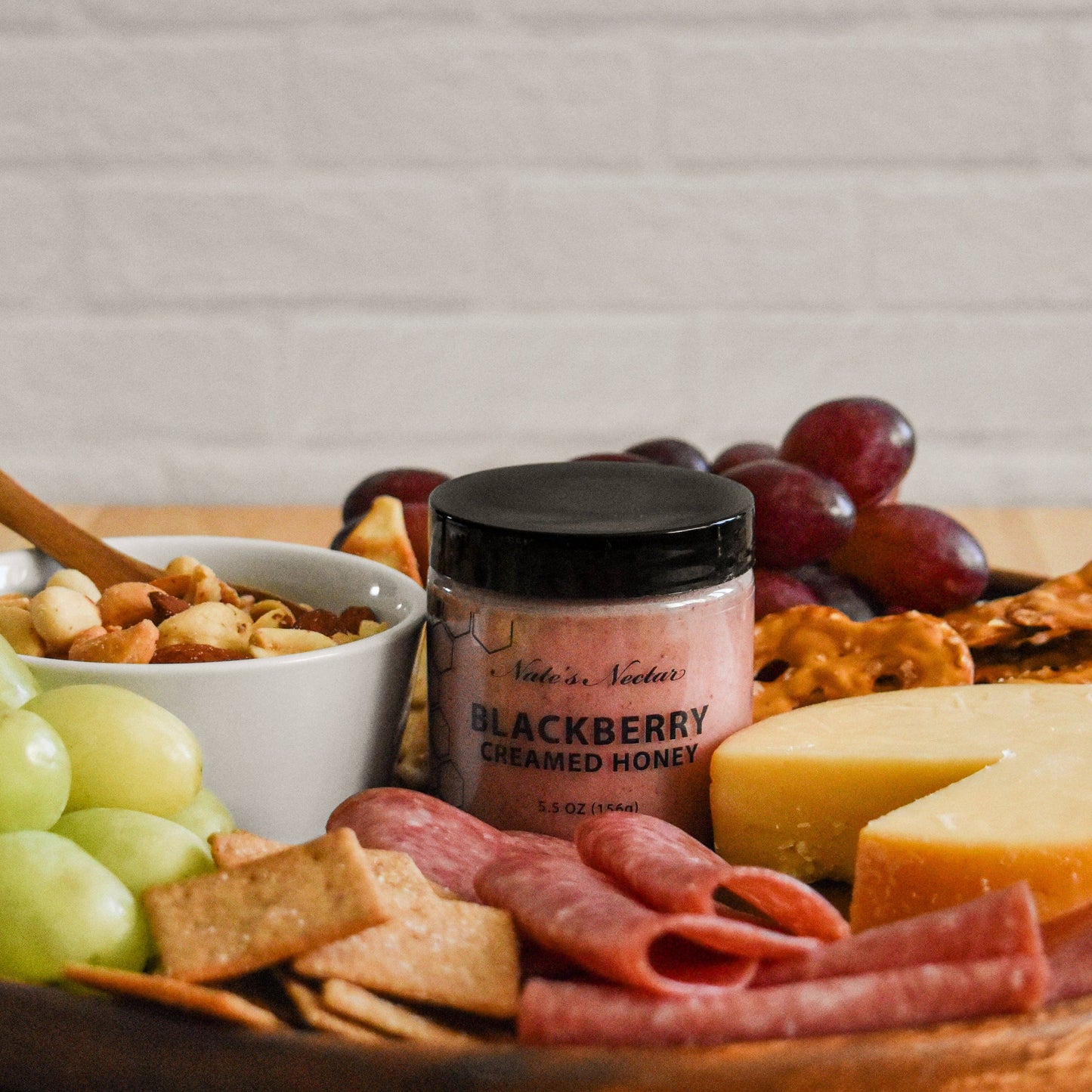 Blackberry Creamed Honey