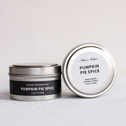 Pumpkin Pie Spice Beeswax Candle