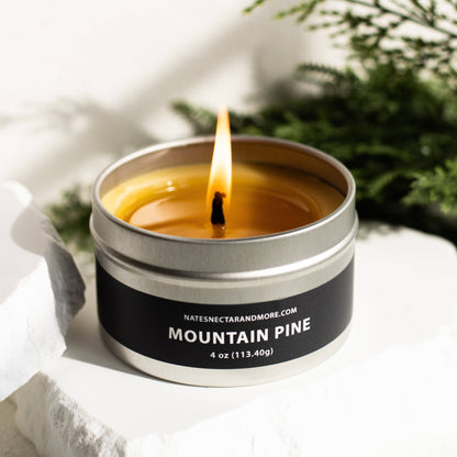 Mountain Pine Beeswax Candle