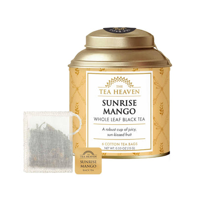 Sunrise Mango Mini Tea Bag Canister