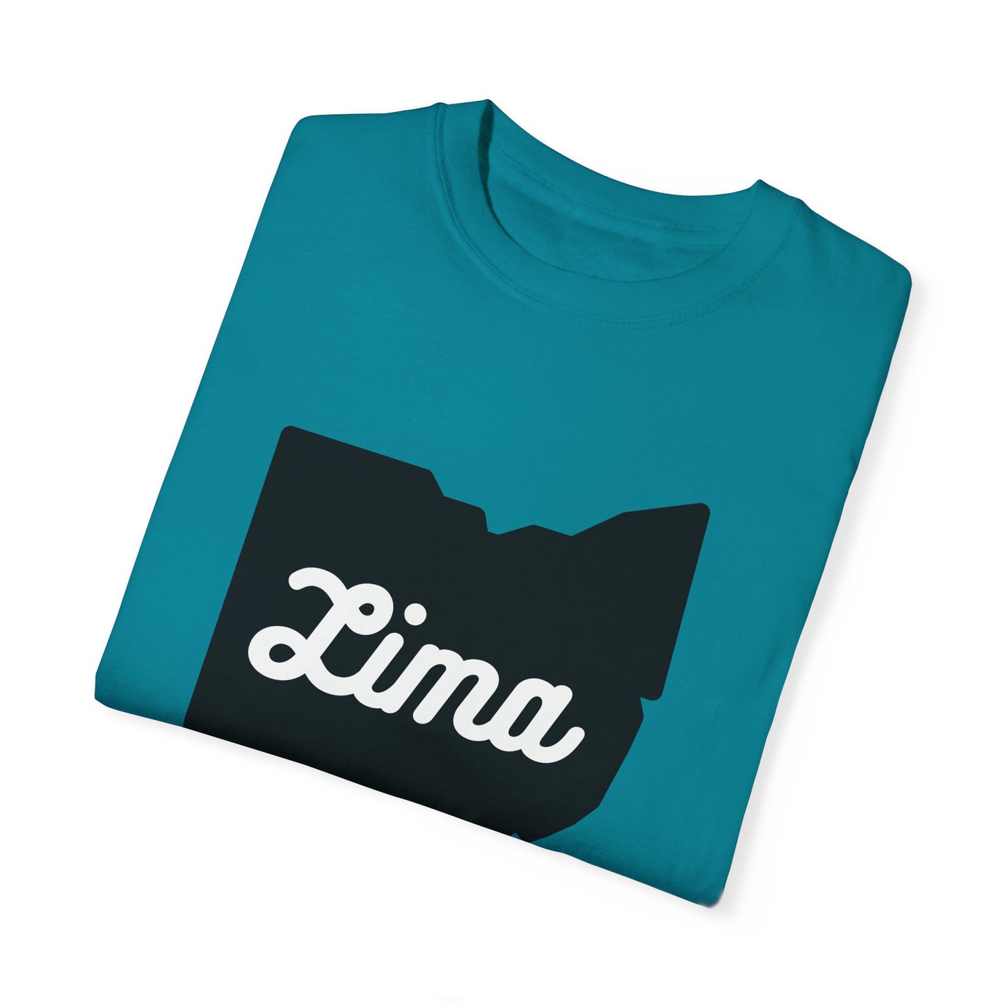 Lima, Ohio Turquoise T-Shirt